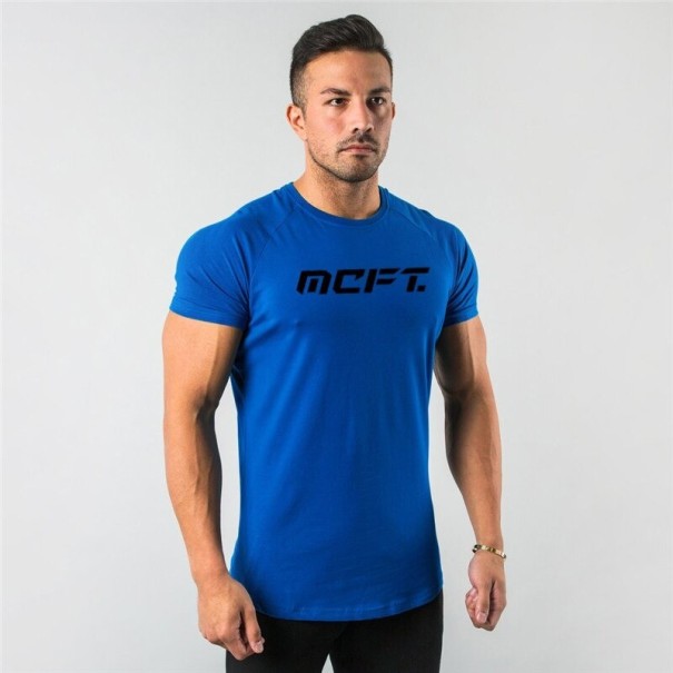 Funktionell T-shirt herr F1779 blå S