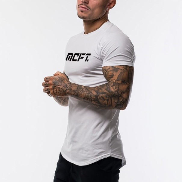 Funktionell T-shirt herr F1779 vit M
