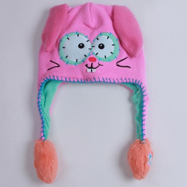 Funny Children's Hat with Face 2