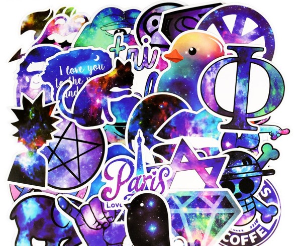 Funny Waterproof Stickers - 50 pcs 1