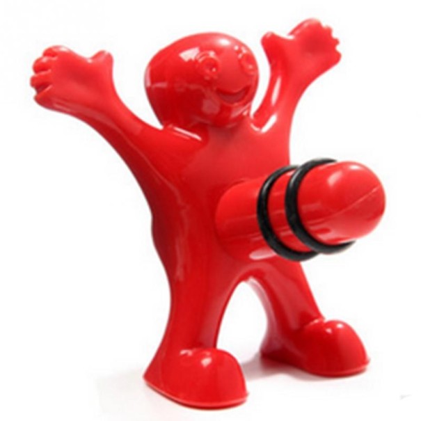 Funny Wine Stopper - Happy Man 1