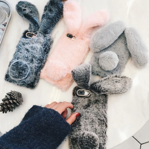 Furry mobiltelefonfodral med kanin
