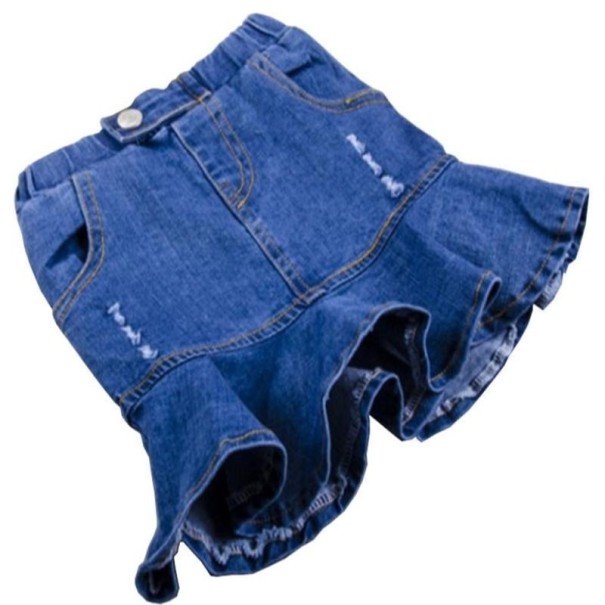 Fustă din denim pentru fete L1039 7