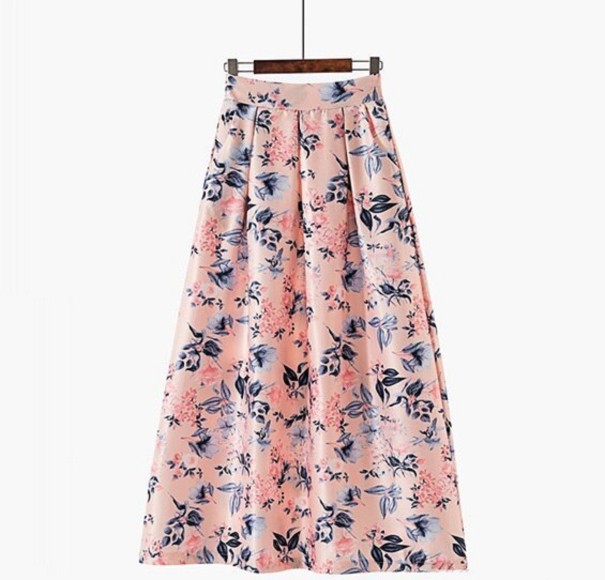 Fustă lungă pentru femei cu model A1581 M 20