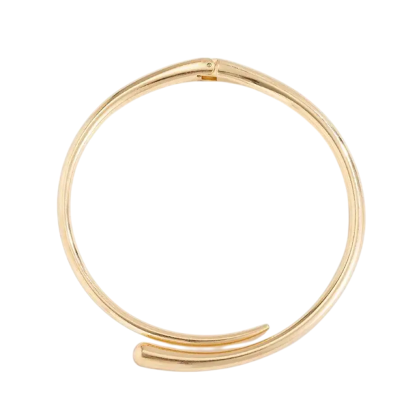 Futuristický náhrdelník 14 cm Nastavitelný Slitina Trendy Jednoduchý Dámský šperk Svatební Párty Dárkový doplněk zlatá