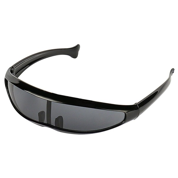 Futuristische Sonnenbrille schwarz