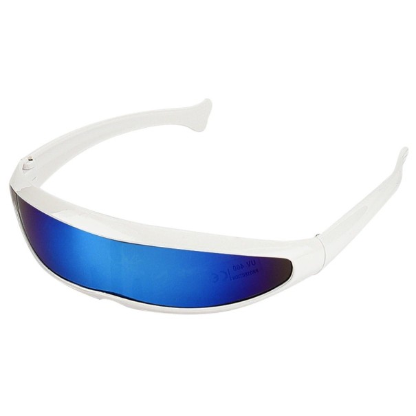 Futuristische Sonnenbrille Z370 blau