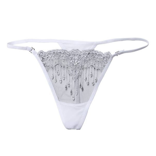 G-String-Tanga für Damen weiß