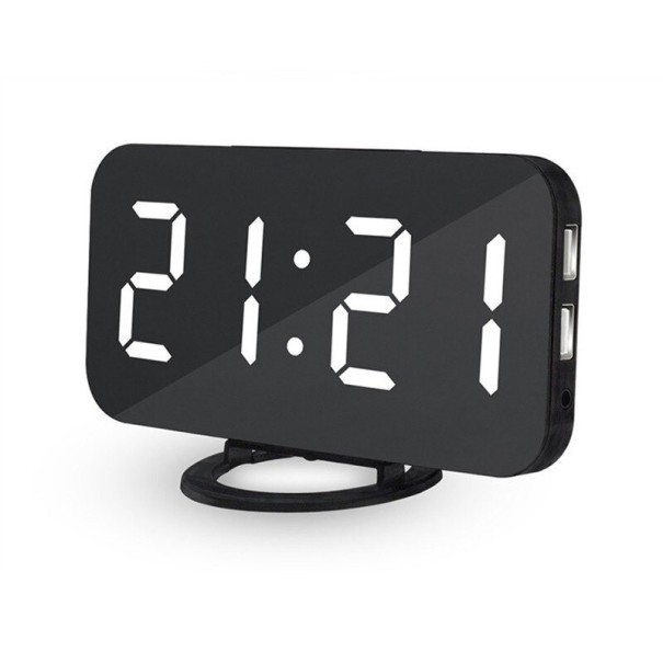 G1760 Digitaluhr weiß