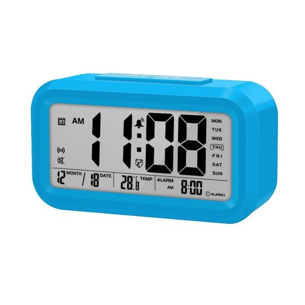 G1817 Digitaluhr blau