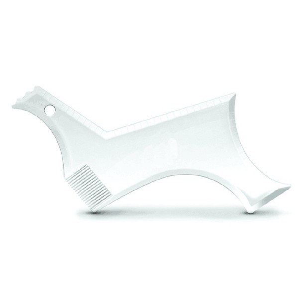 Gabarit de rasage de barbe Transparent