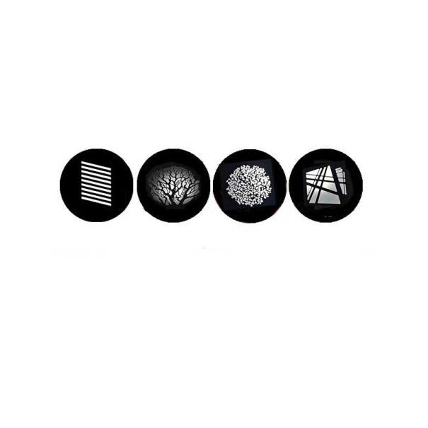 Gabarit pour filtre de lumière de studio 4 pcs