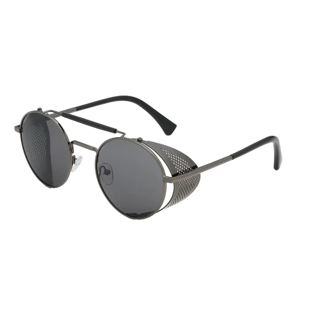 Gafas de Crowley de la serie Buenos presagios Cosplay de Crowley Accesorio para disfraz de Crowley Gafas de sol negro