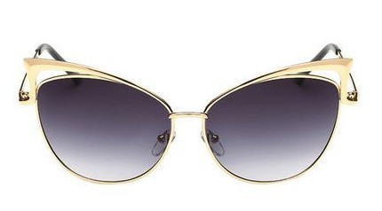 Gafas de ojo de gato sexys para mujer J3014 gris Gafas de ojo de gato sexys para mujer J3014 gris