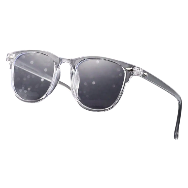 Gafas de plástico con filtro de luz azul Protección ocular al trabajar con el ordenador Gafas elegantes sin dioptrías Alivio de la fatiga ocular color transparente