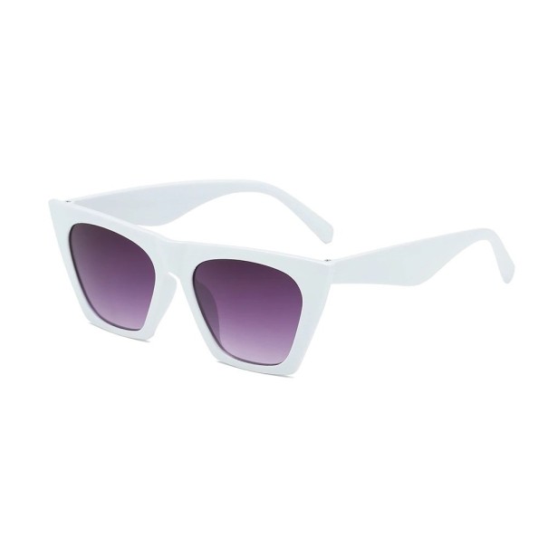 Gafas de sol cuadradas para mujer A2292 blanco