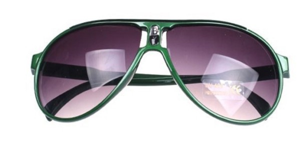 Gafas de sol de colores para niños J2779 verde