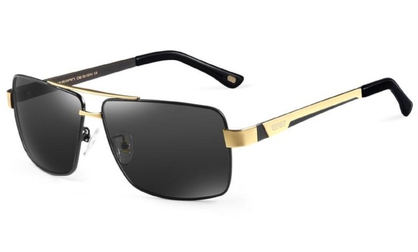 Gafas de sol para hombre E2012 dorado