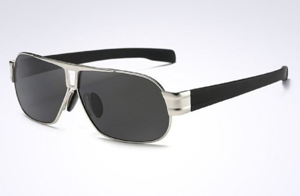 Gafas de sol para hombre E2149 plateado