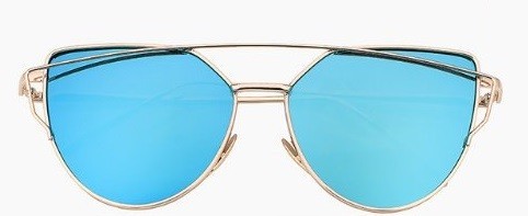 Gafas de sol para mujer con un diseño interesante J537 9