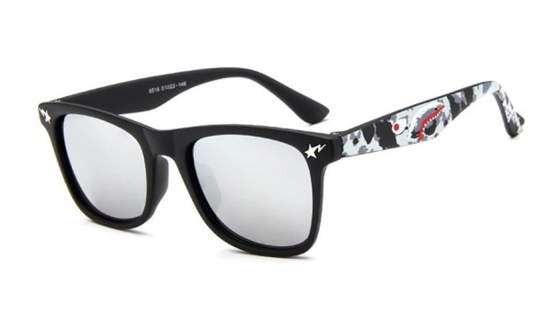 Gafas de sol para niños con protección UV 400 J2882 blanco