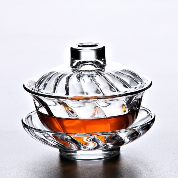 Gaiwan-Teeschale aus Glas 3