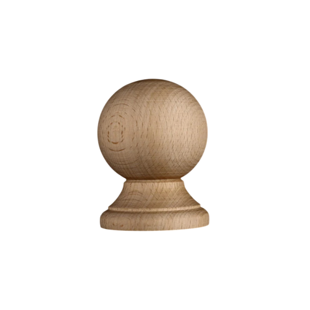 Gamba per mobili in legno decorativa rotonda 4x3 cm legno massello marrone chiaro supporto per piccoli mobili e accessori per interni 1