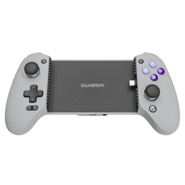 GameSir G8 Galileo grijze gamecontroller met USB-C-aansluiting voor Android en iPhone 15 Hall-sticks en vibratiefeedback 1