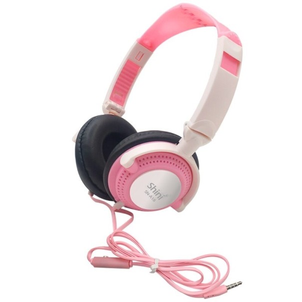 Gaming fejhallgató K2065 rózsaszín