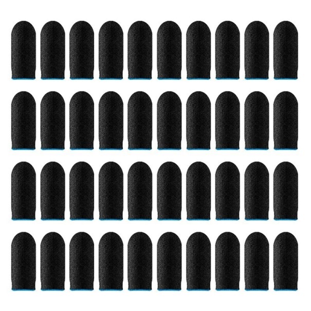 Gaming vingerhoezen 40 stuks blauw