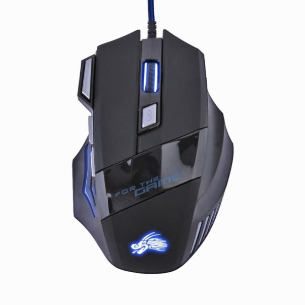 Gamingmus med LED-baggrundsbelysning 5500 DPI 1
