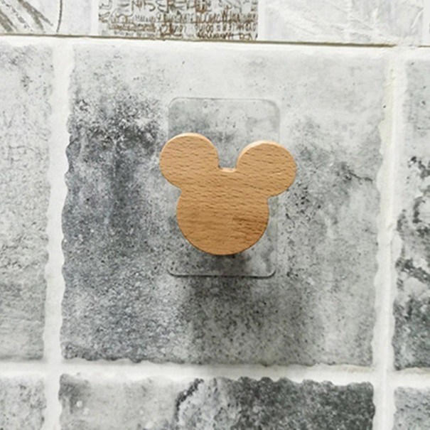 Gancho de madera con ventosa 3