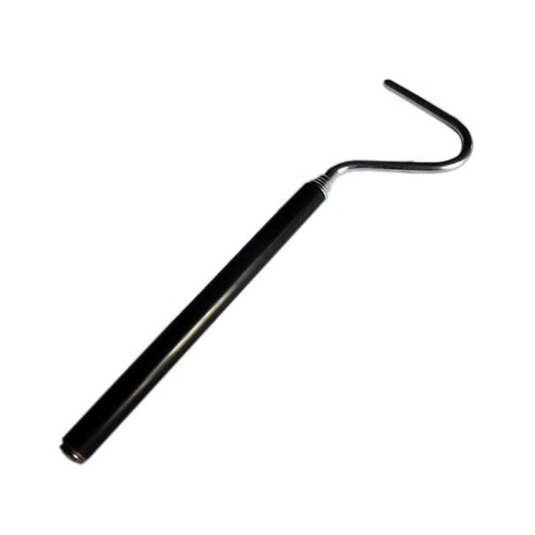 Gancho retrátil para manuseio de cobras preto
