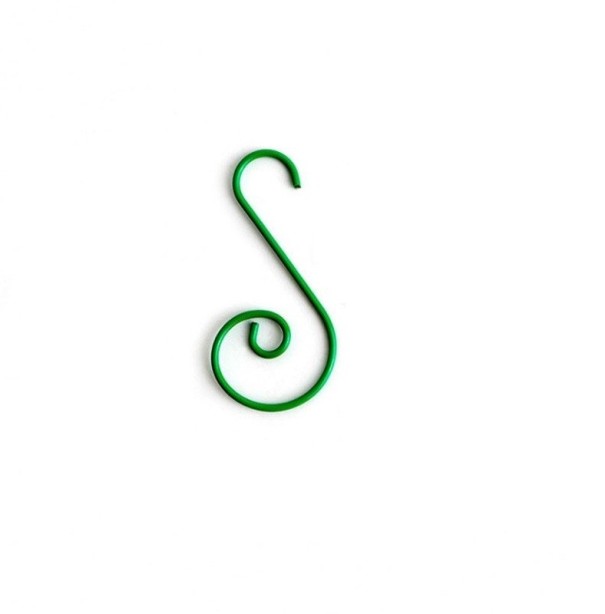 Ganchos para decoración navideña 50 uds. verde Ganchos para decoración navideña 50 uds. verde