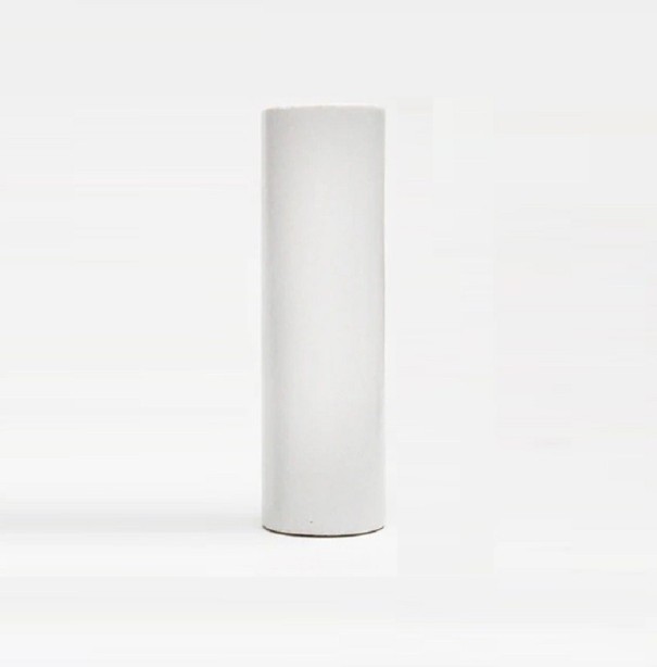 Gancio da parete in legno bianco M