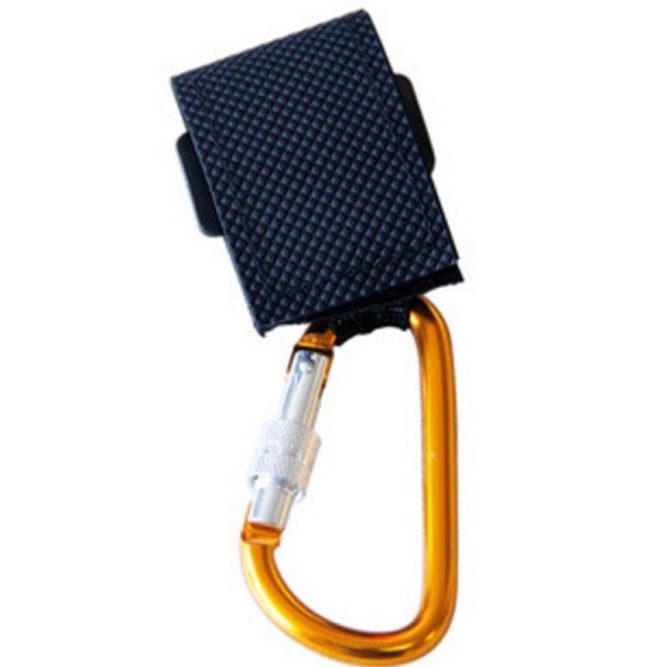Gancio per passeggino E570 giallo scuro