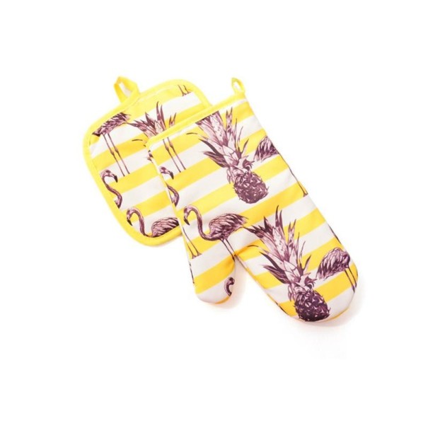 Gant de cuisine et gants 2 pcs 4