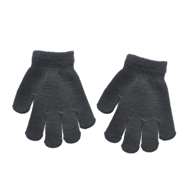 Gants d'hiver/automne pour enfants J2875 noir