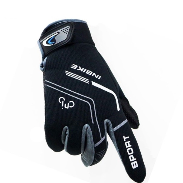 Gants de cyclisme pour hommes gris XL