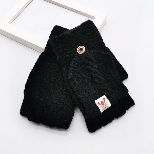 Gants de Noël noir
