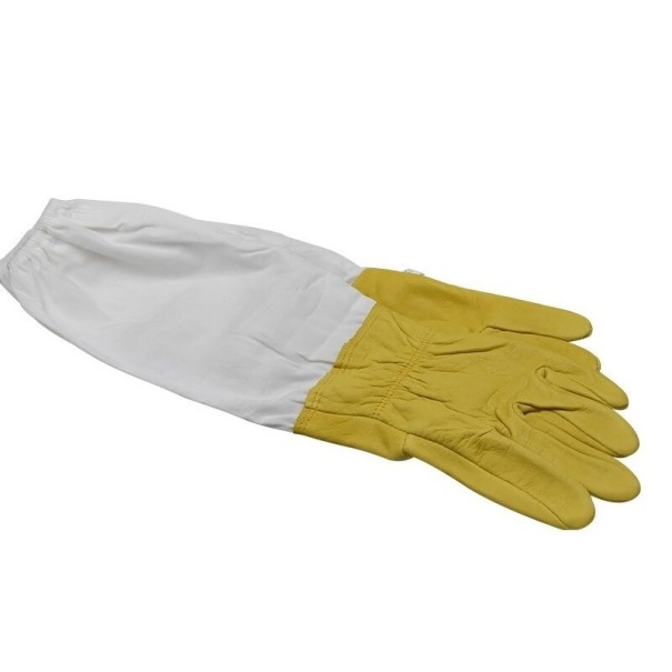 Gants de protection pour apiculteur jaune XXL