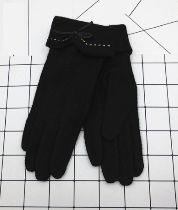 Gants élégants pour femmes J3010 noir