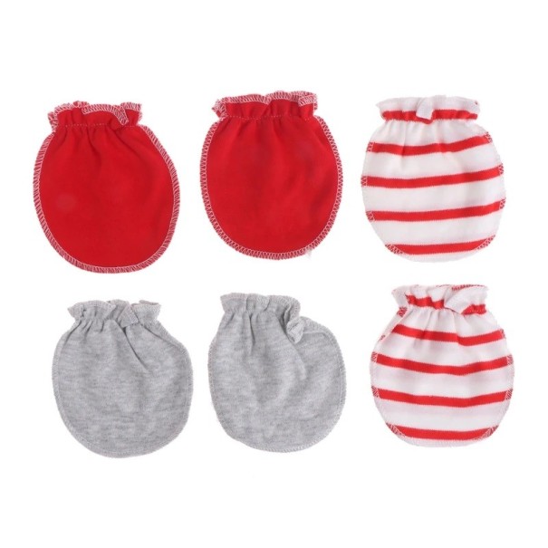 Gants pour bébés - 3 paires 3
