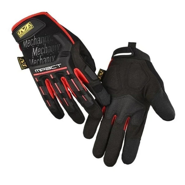 Gants tactiques militaires Gants tactiques pour unités spéciales Gants pour écran tactile Gants de sport en extérieur rouge L