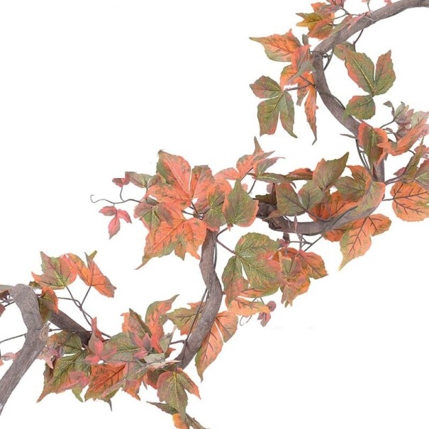 Garland with Artificial Leaves 2