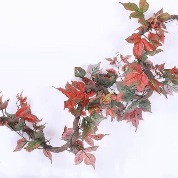 Garland with Artificial Leaves 4