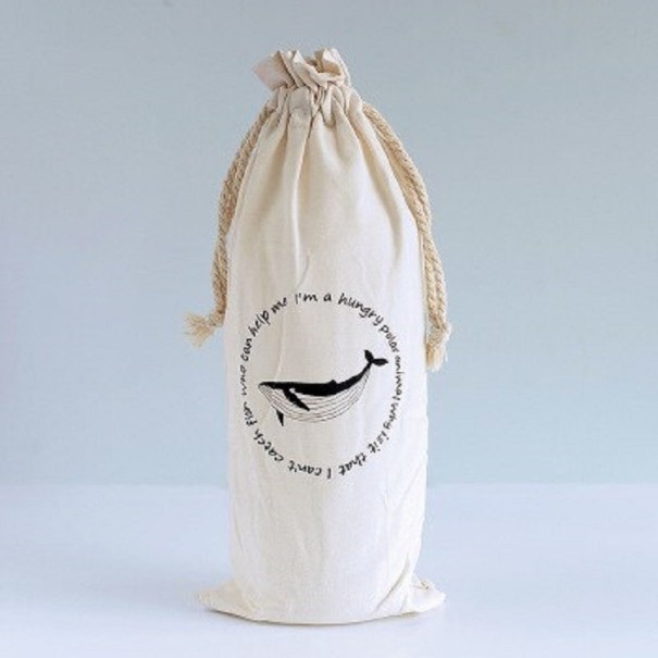 Garrafa de viagem com capa de motivo oceânico 2