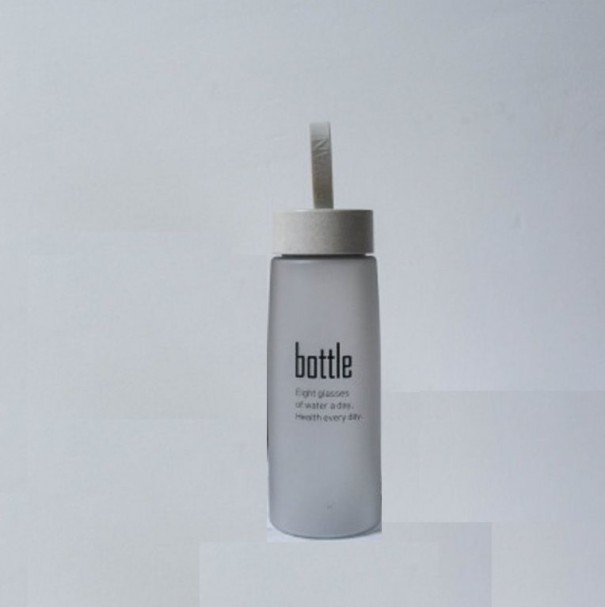 Garrafa de viagem com inscrição C171 cinzento