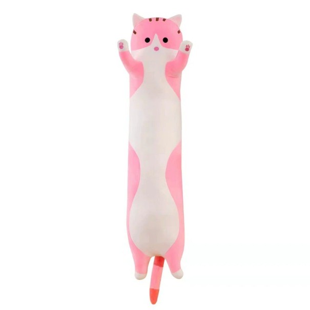 Gato de peluche 50 cm rosa