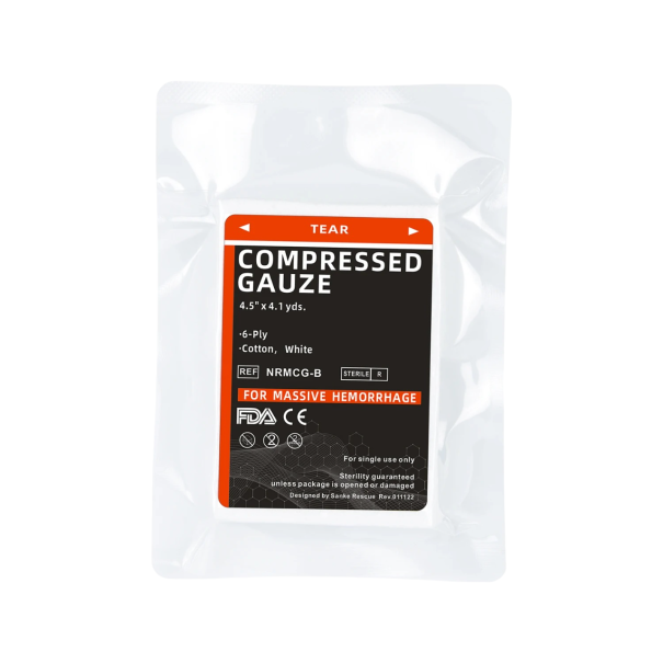 Gauze Sterile Compressa di Garza Compressa Sterile in Cotone Primi Soccorsi 1